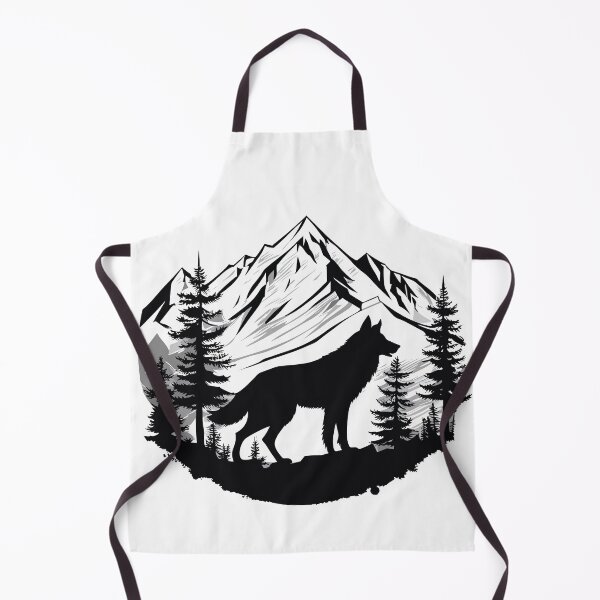 Item preview, Excellent mountain forest wolf designed and sold by luisalfonso1989.