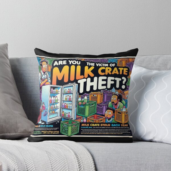 Item preview, Missing Milk Crate Mystery designed and sold by eatmorvelopator.