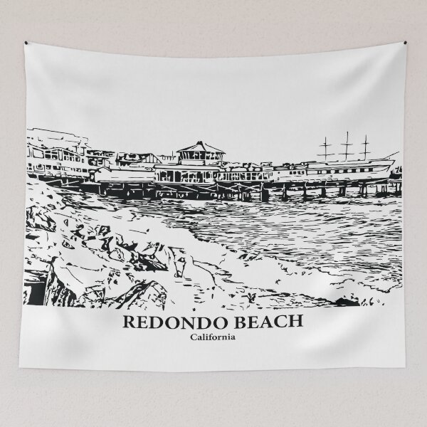 Item preview, Redondo Beach - California designed and sold by Lakeric Cityscapes.