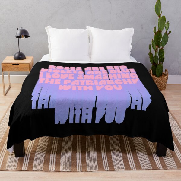 Item preview, roses are red violets are blue i love smashing the patriarchy with you designed and sold by BritySpear.