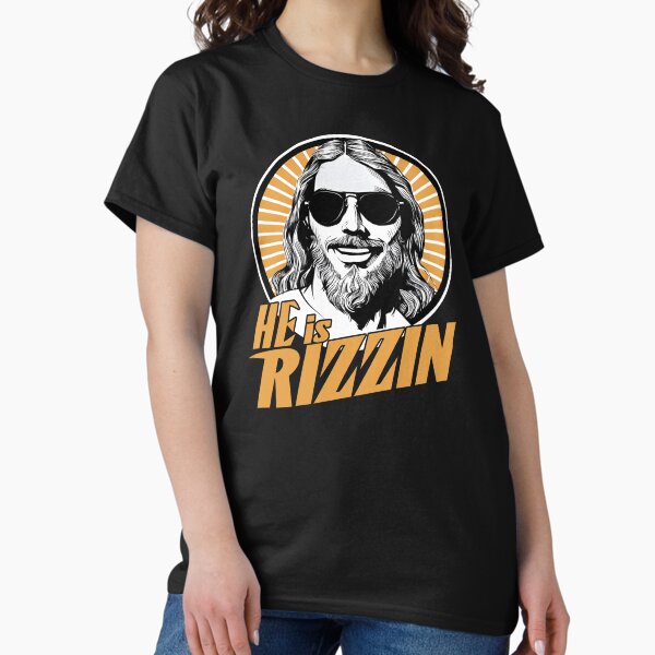 Vista previa del artículo con la obra «Él es Rizzin», diseñado y vendido por casualVisions.