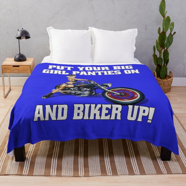 Item preview, Lady Biker Motorcycle Biker Chick Put Your Big Girl Panties On And Biker Up! designed and sold by fantasticdesign.