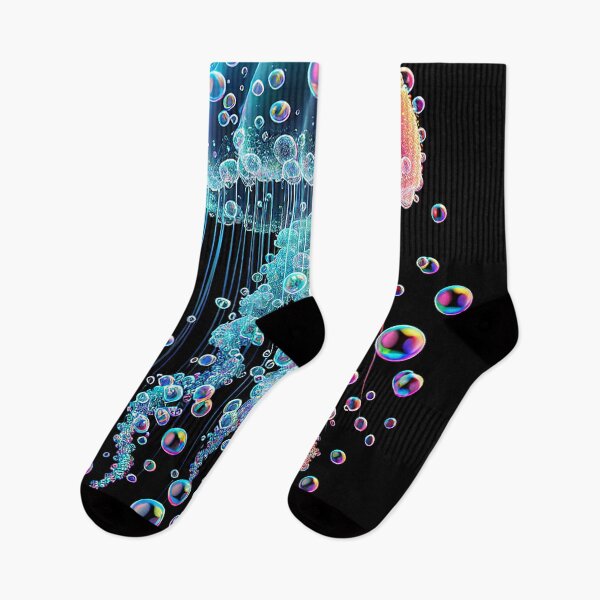 Item preview, Mystical Rainbow Jellies designed and sold by zzz888.