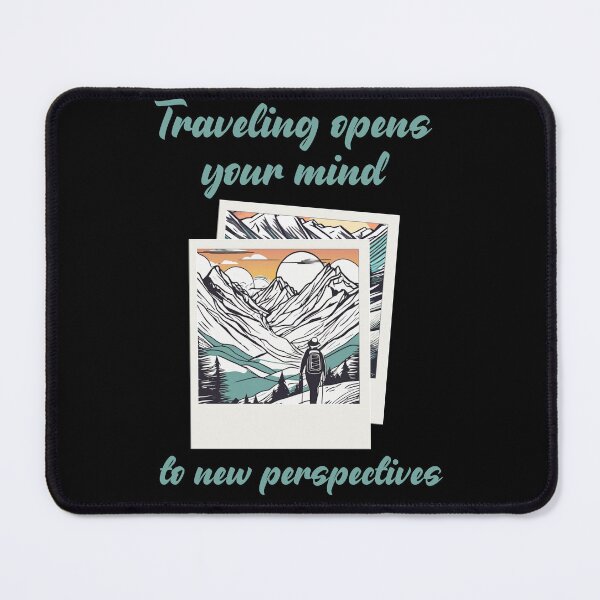 Item preview, Traveling opens your mind to new perspectives designed and sold by Dominika Bednarska.