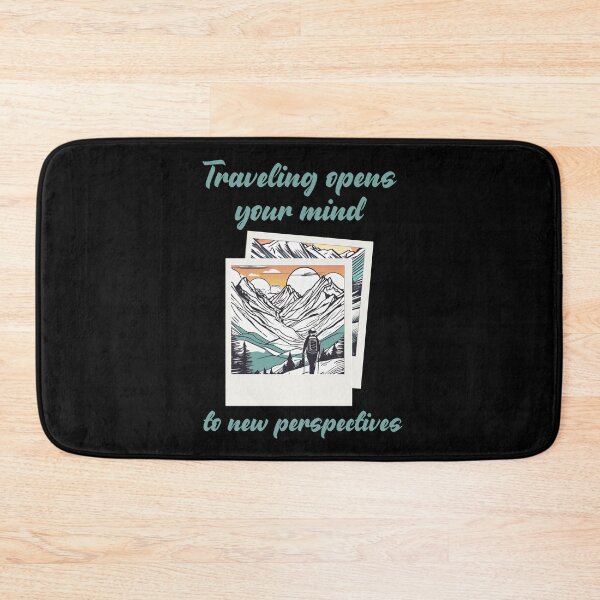 Item preview, Traveling opens your mind to new perspectives designed and sold by Dominika Bednarska.