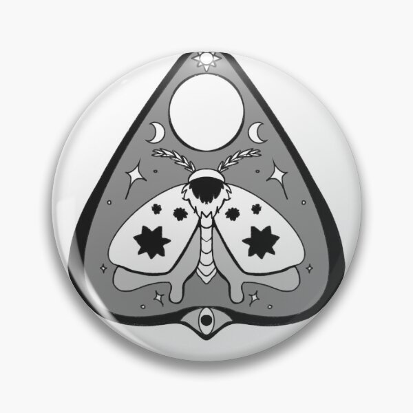 Item preview, Moth Planchette designed and sold by Arsenic-Arts.