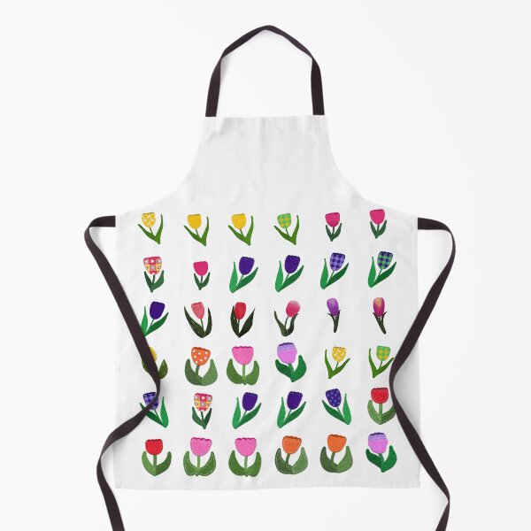 Item preview, Felt Style Tulips Spring Flowers Whimsical and Cute designed and sold by CheriesArt.