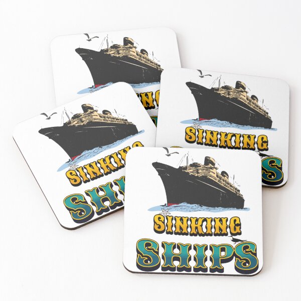 Item preview, SINKING SHIPES TITANIC INSPIRED T-SHIRT designed and sold by fanadesigns.