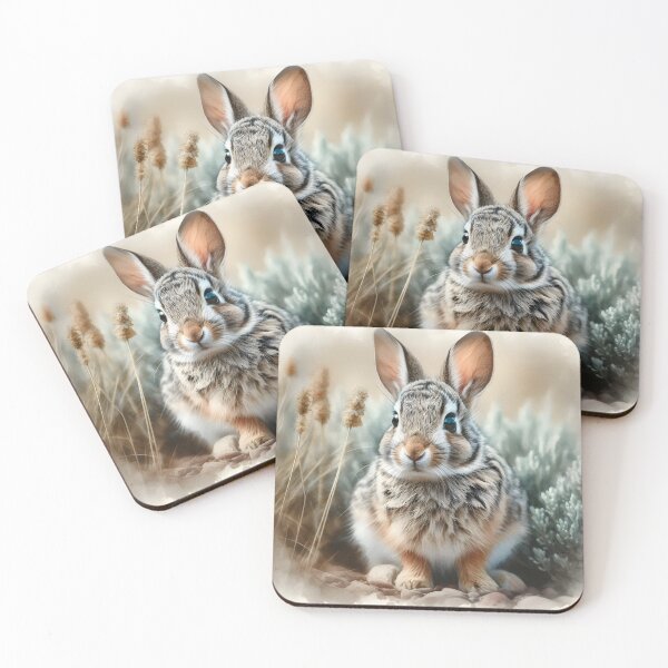 Item preview, Eastern Cottontail designed and sold by RubisLeaf.