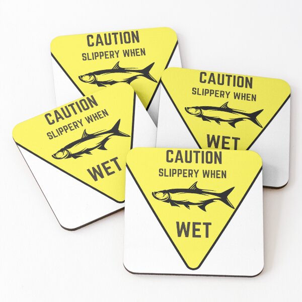 Item preview, Slippery when wet Tarpon designed and sold by Mav7Outdoors.