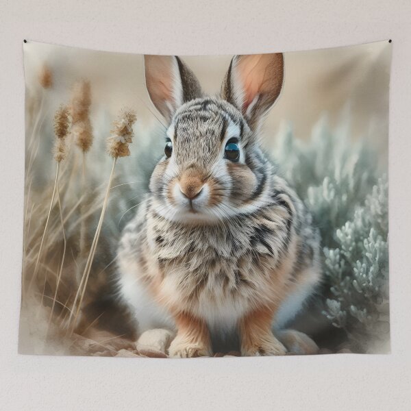 Item preview, Eastern Cottontail designed and sold by RubisLeaf.