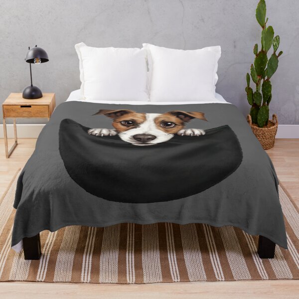 Item preview, Dog in a Pocket Cute Jack Russell Terrier Puppy designed and sold by LovelyHappyGift.