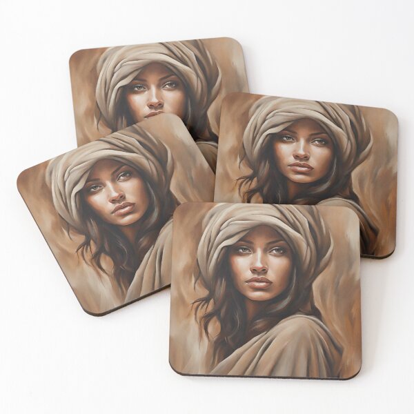 Item preview, Ida Watercolor Portraits: Contemporary Female Art designed and sold by BPMagic.