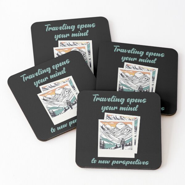 Item preview, Traveling opens your mind to new perspectives designed and sold by Dominika Bednarska.