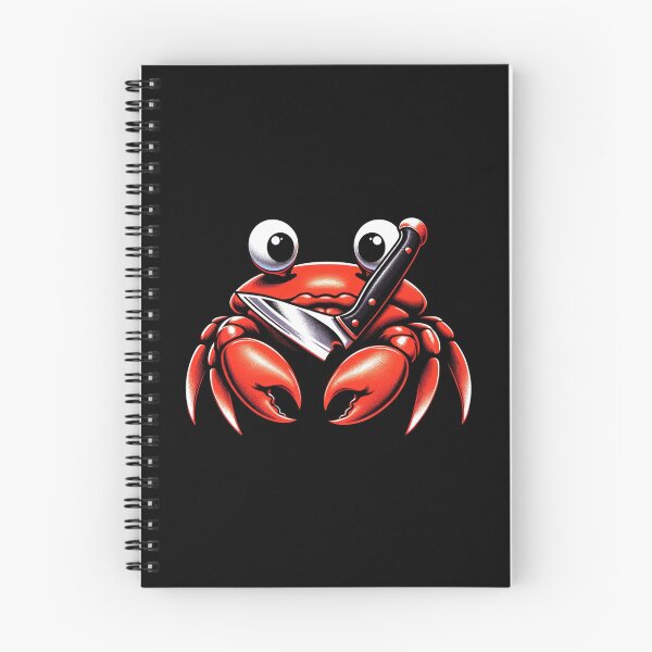 Item preview, Crab Knife - Unique Design for Your T-shirt Collection designed and sold by Gatsbird Design.