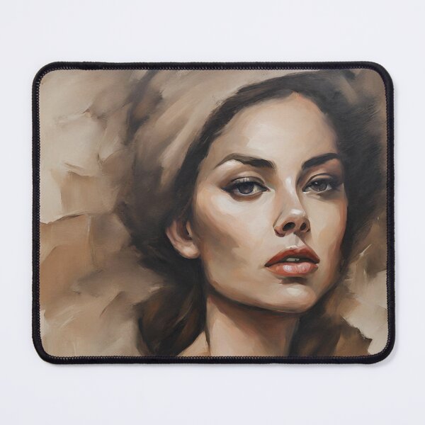 Item preview, Dune Watercolor Portraits: Contemporary Female Art designed and sold by BPMagic.
