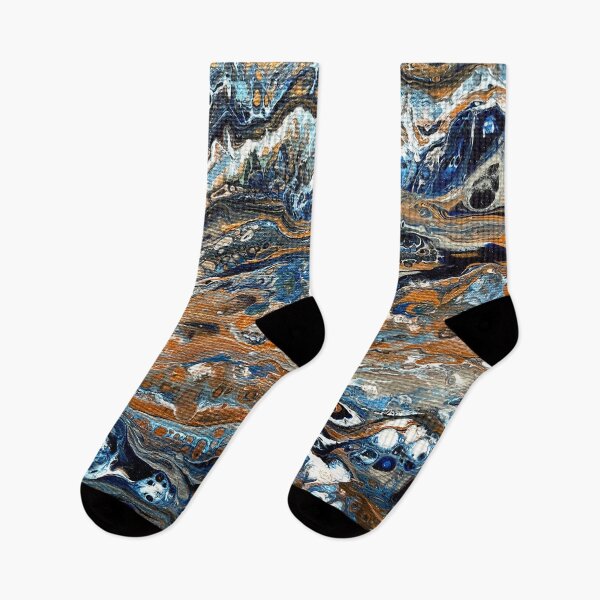 Item preview, Denim Gold Pour designed and sold by zibziby.