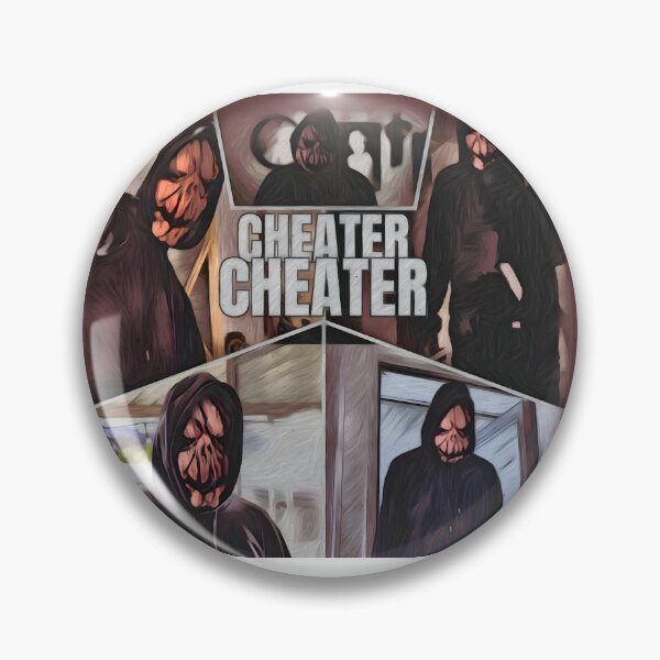 Item preview, ‘Cheater, Cheater’ Killer Collage designed and sold by DelKary.