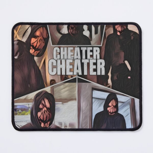 Item preview, ‘Cheater, Cheater’ Killer Collage designed and sold by DelKary.