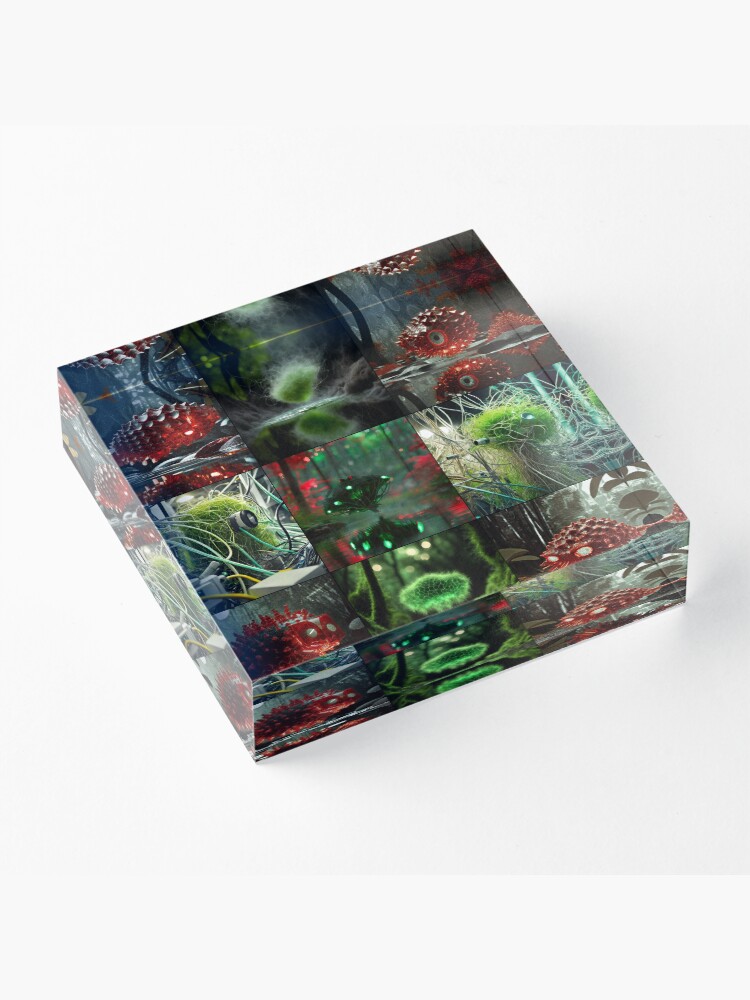 Thumbnail 3 of 5, Acrylic Block, REBIRTH-H-000 designed and sold by philjarry.