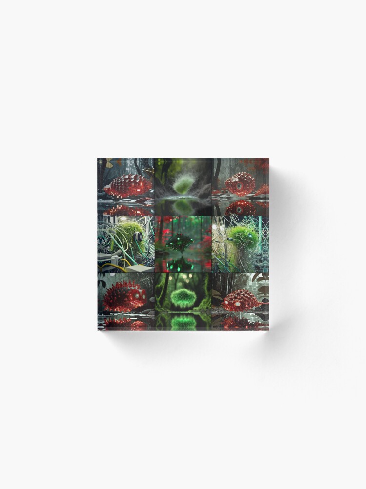Thumbnail 2 of 5, Acrylic Block, REBIRTH-H-000 designed and sold by philjarry.