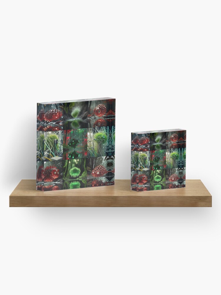 Thumbnail 4 of 5, Acrylic Block, REBIRTH-H-000 designed and sold by philjarry.