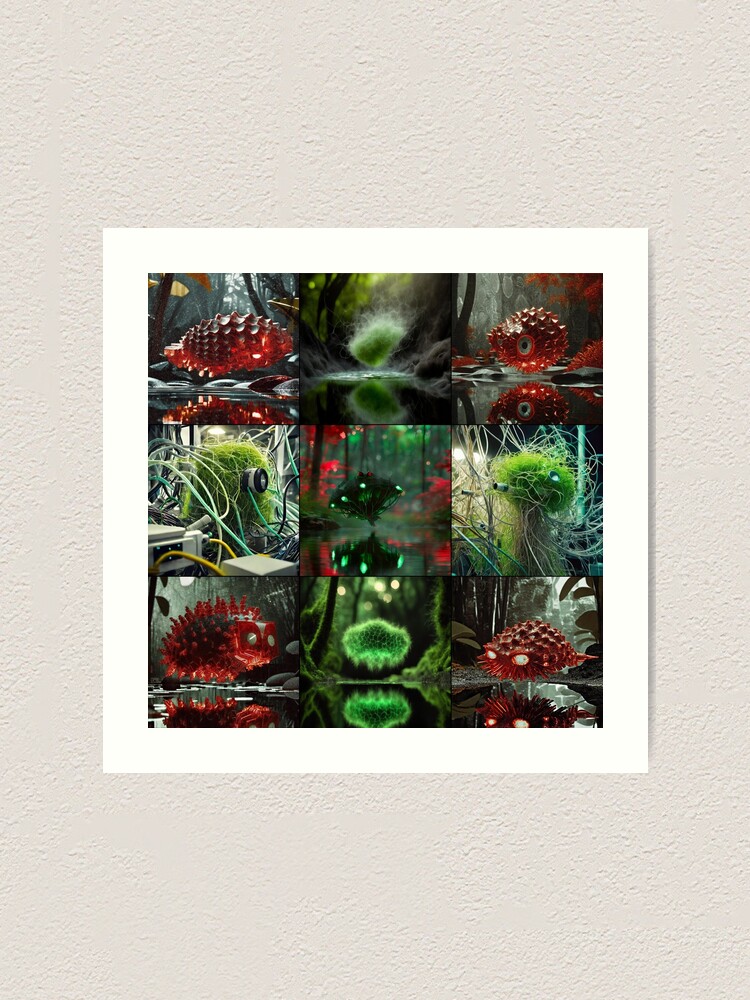 Thumbnail 1 of 3, Art Print, REBIRTH-H-000 designed and sold by philjarry.