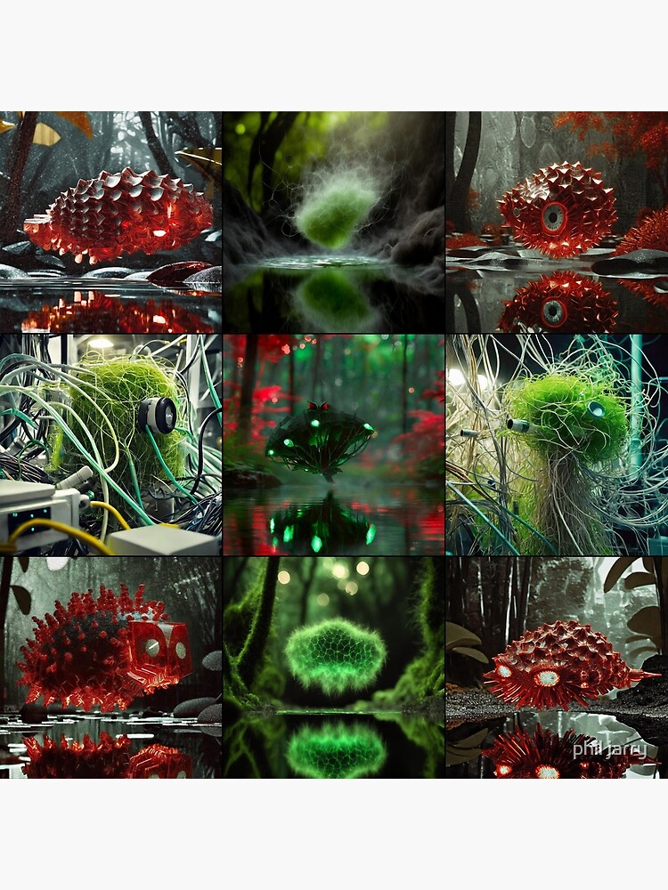 Thumbnail 3 of 3, Art Print, REBIRTH-H-000 designed and sold by philjarry.