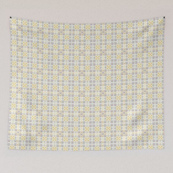 Item preview, Gingham Style Inspired Spring Flower Design designed and sold by GPrint001.