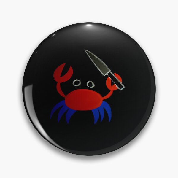 Item preview, Crab Knife: Unique T-Shirt Design for Seafood Lovers designed and sold by Gatsbird Design.
