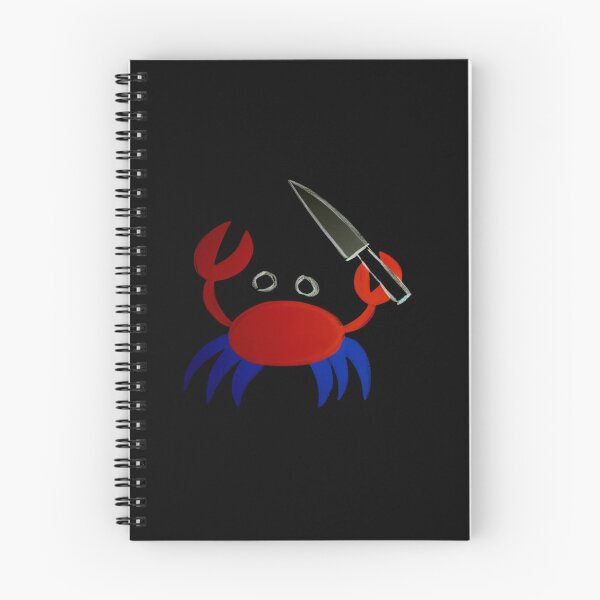Item preview, Crab Knife: Unique T-Shirt Design for Seafood Lovers designed and sold by Gatsbird Design.