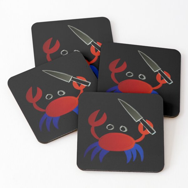 Item preview, Crab Knife: Unique T-Shirt Design for Seafood Lovers designed and sold by Gatsbird Design.