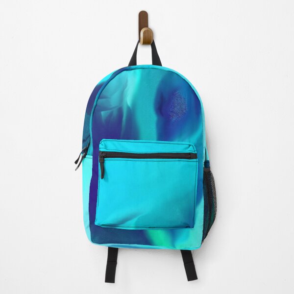 Item preview, abstract untitled cyan and blue aquatic world designed and sold by Gabriel BOCQUAIRE.
