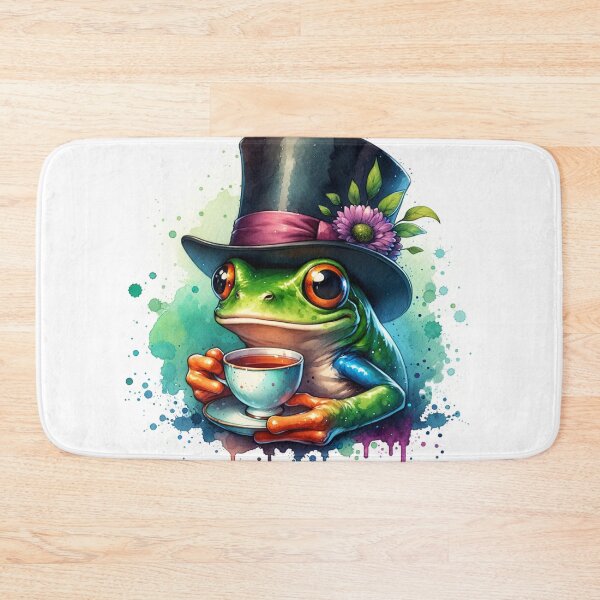 Item preview, Fancy Frog in a Top hat designed and sold by DeenaSuzanne.