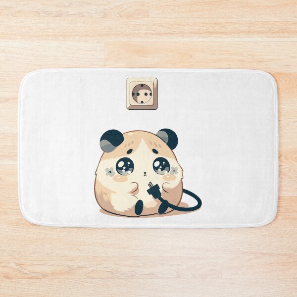 Item preview, Sad Hamster Requires charging plug- meme,cute mouse-coquette cry designed and sold by toobel.