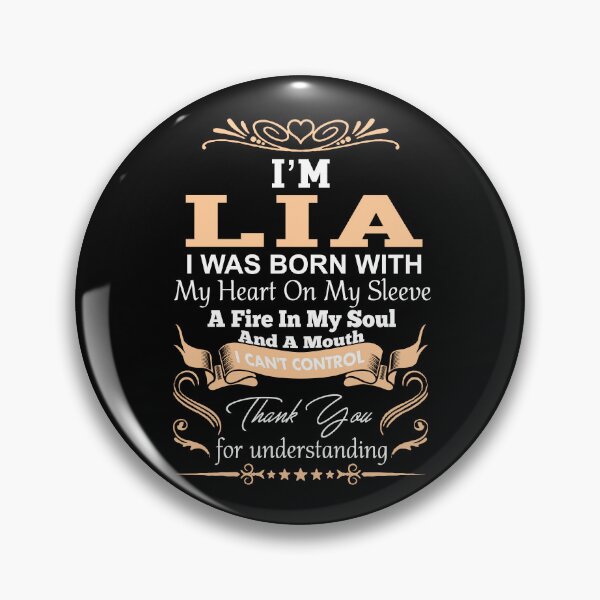 Item preview, Lia Girl Name Definition designed and sold by Share-me.