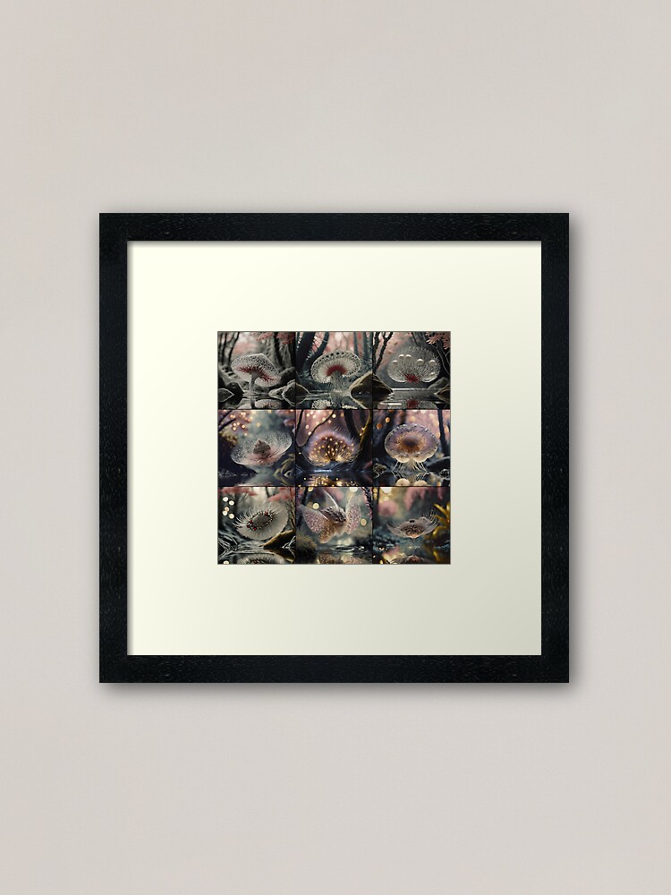 Thumbnail 1 of 7, Framed Art Print, REBIRTH-I-000 designed and sold by philjarry.