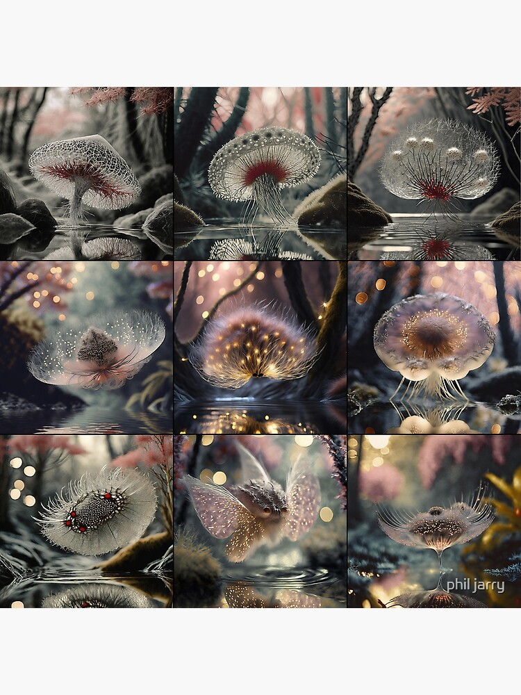 Thumbnail 7 of 7, Framed Art Print, REBIRTH-I-000 designed and sold by philjarry.
