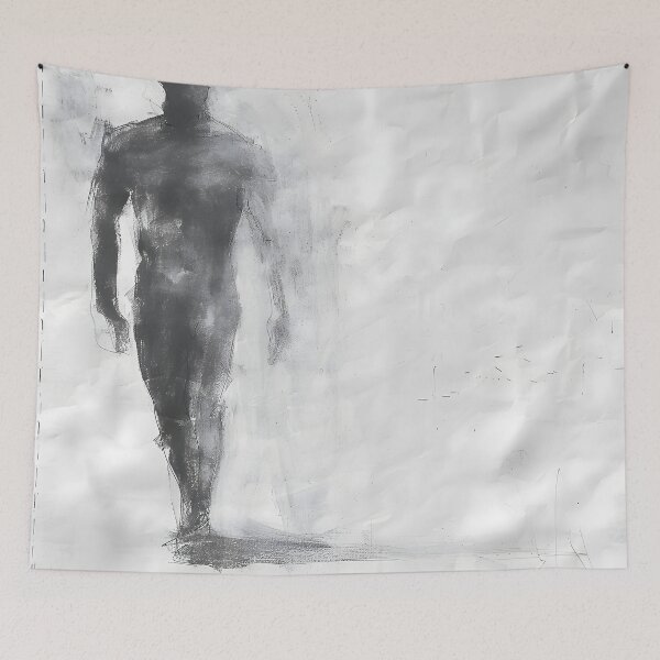 Item preview, Charcoal Figure Pattern designed and sold by dcrc.