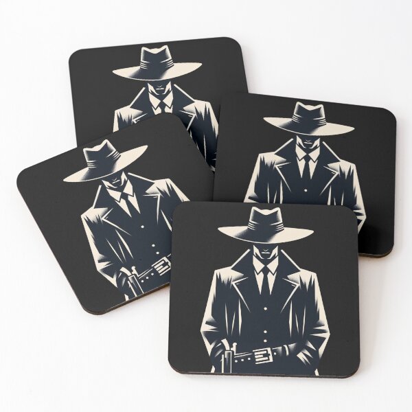 Item preview, Cowboy Killer Western Style T-Shirt Design designed and sold by Gatsbird Design.