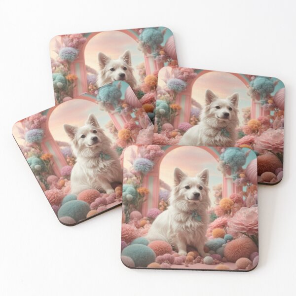 Item preview, Whimsical Dog Paradise designed and sold by Enchanting Art Vista.