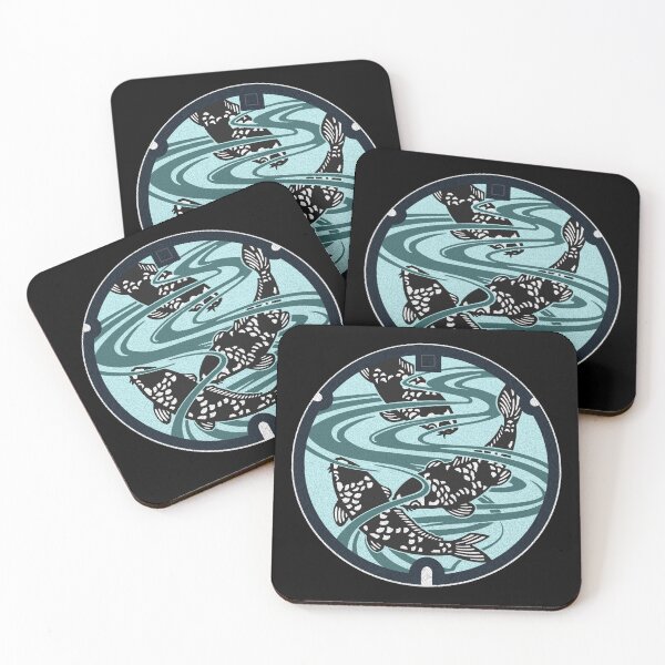 Item preview, Ojiya City Manhole Cover Art 2 designed and sold by Musashi1996Art.