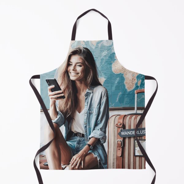Item preview, Beautiful woman on trip designed and sold by TaruHonu.