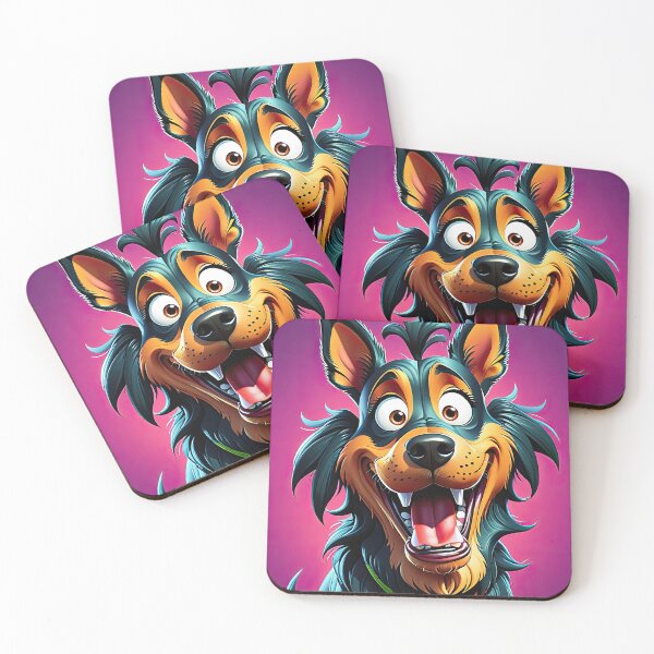 Item preview, Crazy Dog - 1 designed and sold by cyberartstudiox.