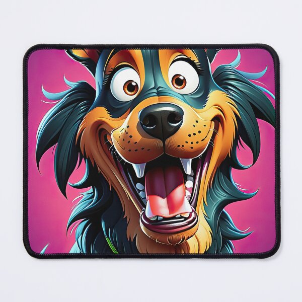 Item preview, Crazy Dog - 1 designed and sold by cyberartstudiox.