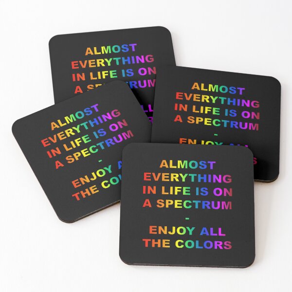 Item preview, Almost Everything In Life Is On A Spectrum designed and sold by ZepoPublishing.