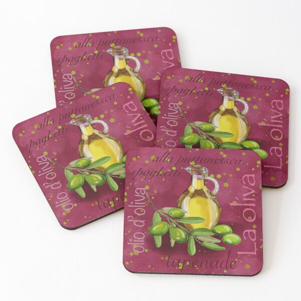 Item preview, Oliva and olive oil artwork designed and sold by Angela Balazs.