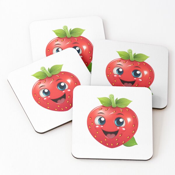 Item preview, Happy smiling male strawberry designed and sold by GoodThings66.