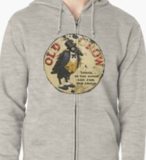 OLD CROW WHISKEY - Vintage advert Zipped Hoodie