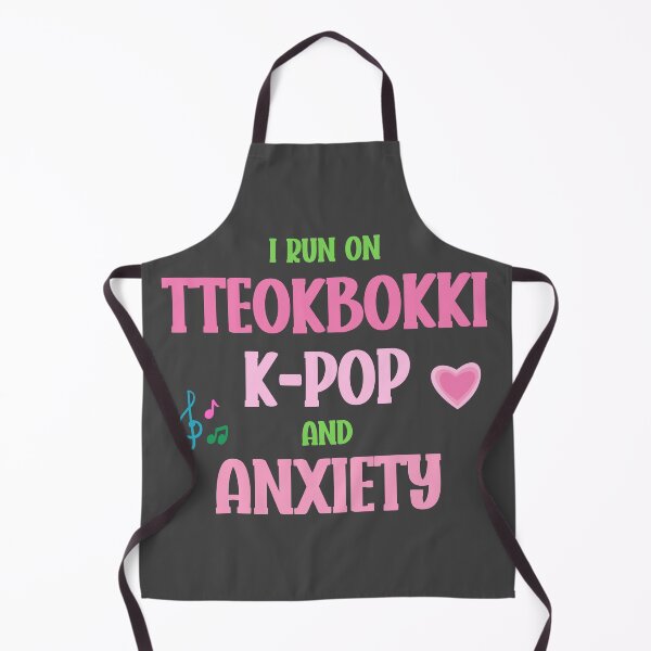 Item preview, I Run On Tteokbokki, K-pop, and Anxiety designed and sold by cordeiroae.